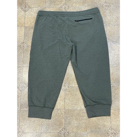 NCAA Oregon Ducks Women's Sz Large '47 Forward Stride Green Capri Pants College - Picture 3 of 14